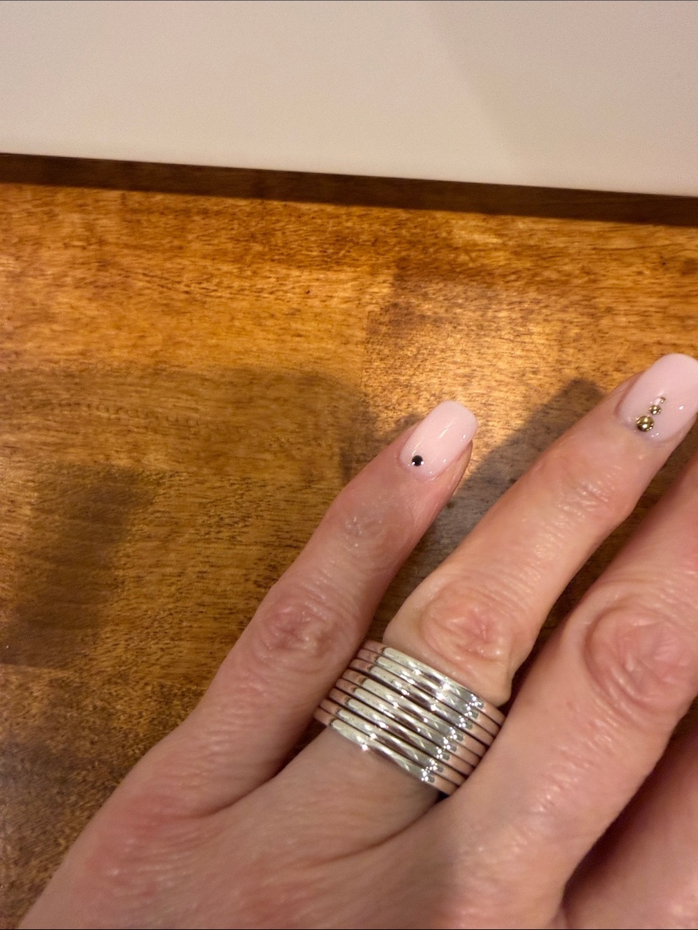 Sterling Silver Stackable Band - Picture 3 of 4